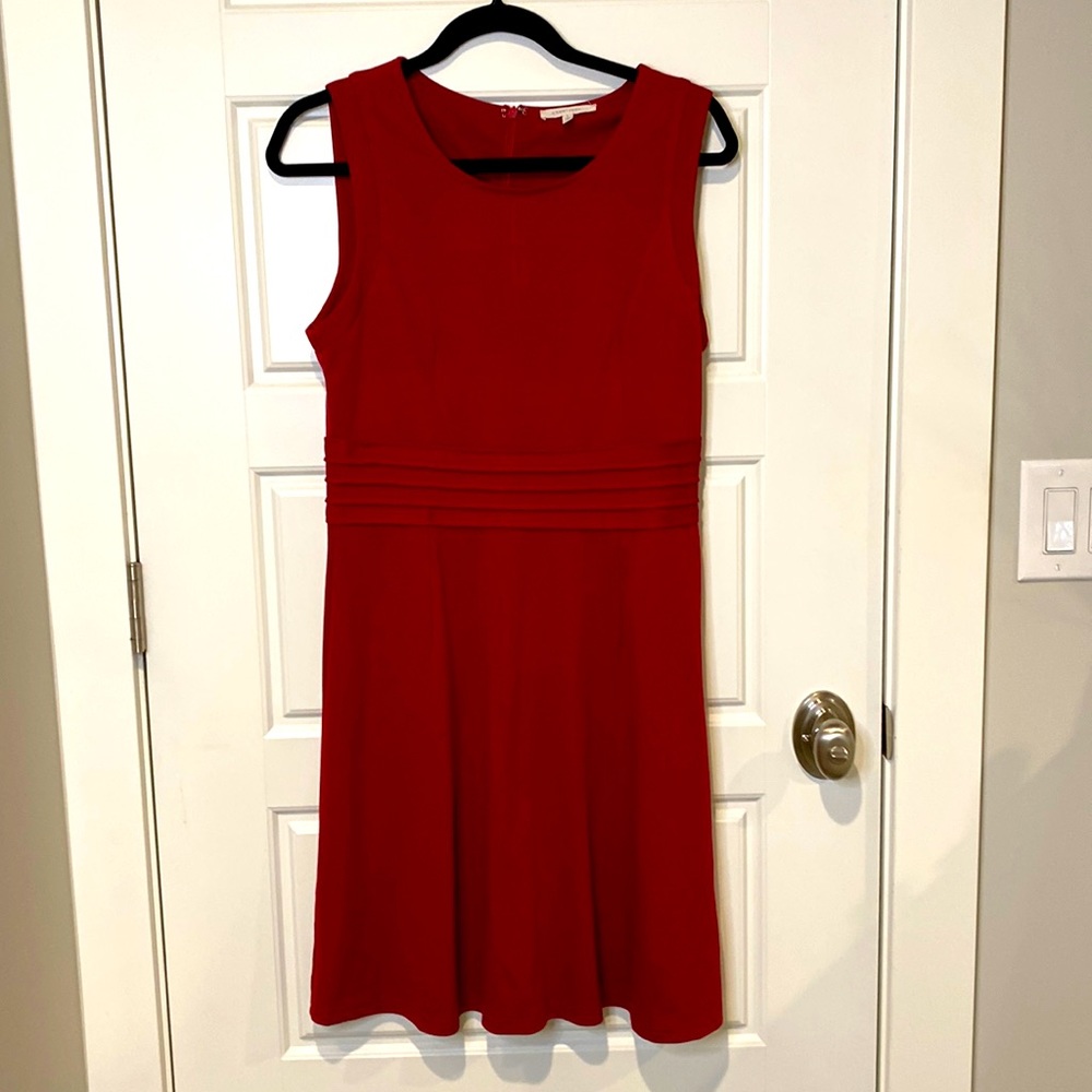 41 Hawthorn Brick A-Line Dress - Brick Red - Size L
